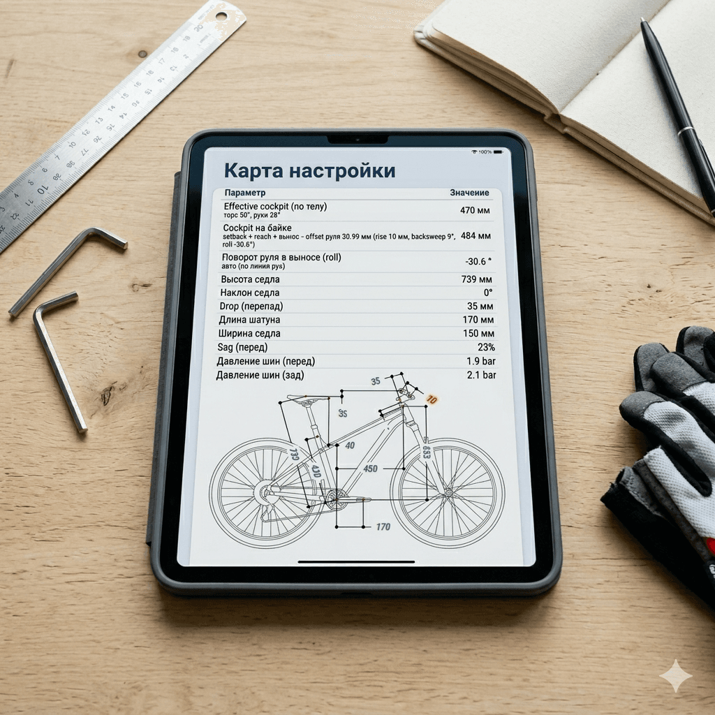 шаг 3: карта и PDF